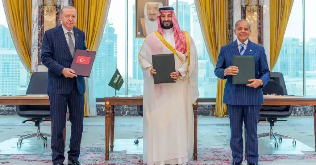 Pakistan Saudi Arabia Turkiye defense pact