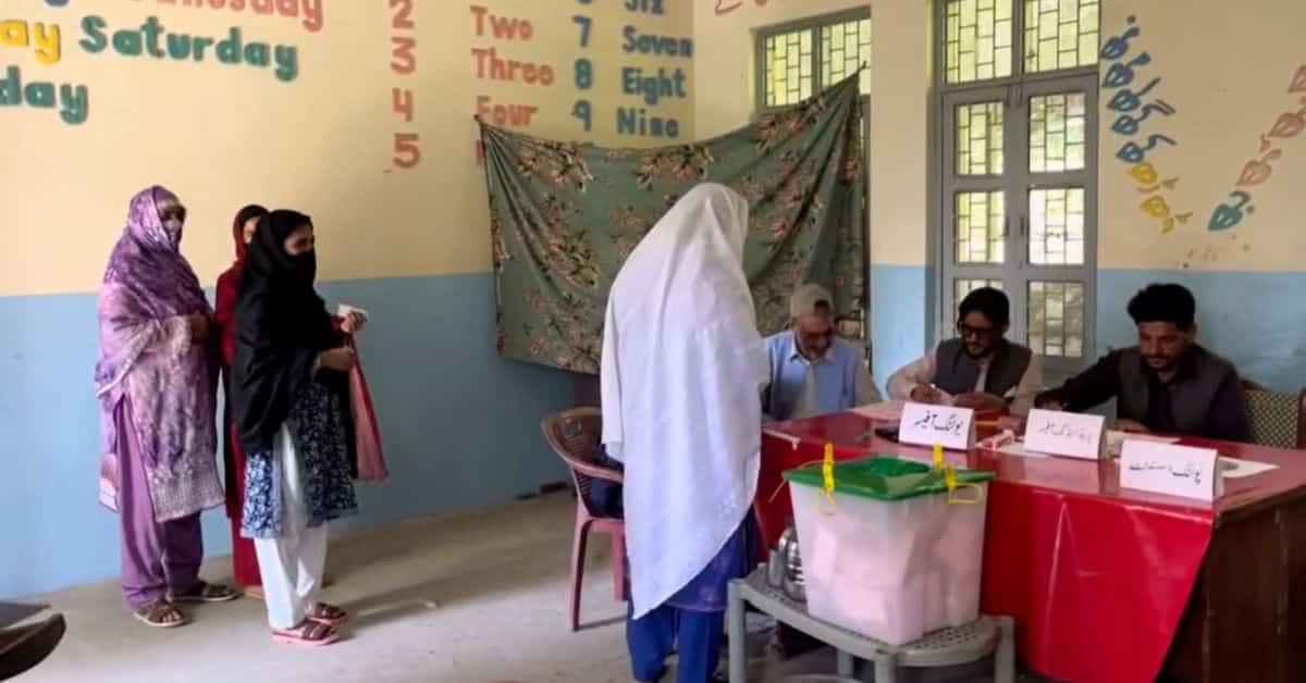 Polling concludes in Bagh Haveli