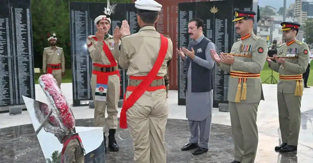 AJK PM J&K Monument