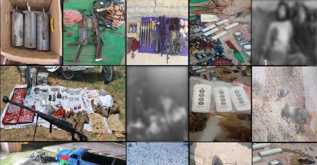 terrorists in KP Balochistan