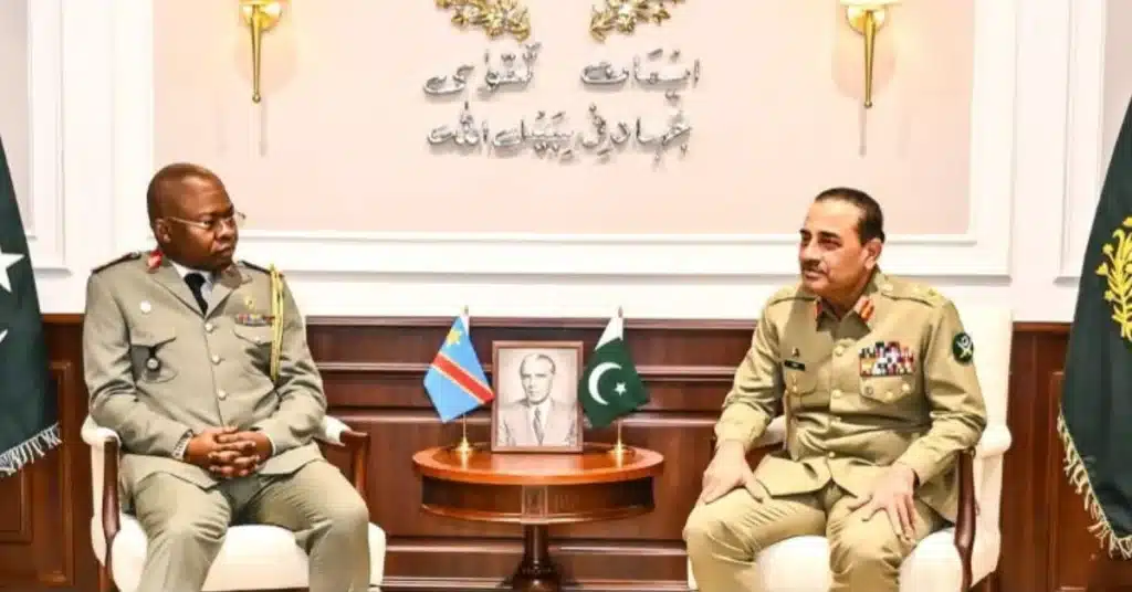 DR Congo army chief Asim Munir
