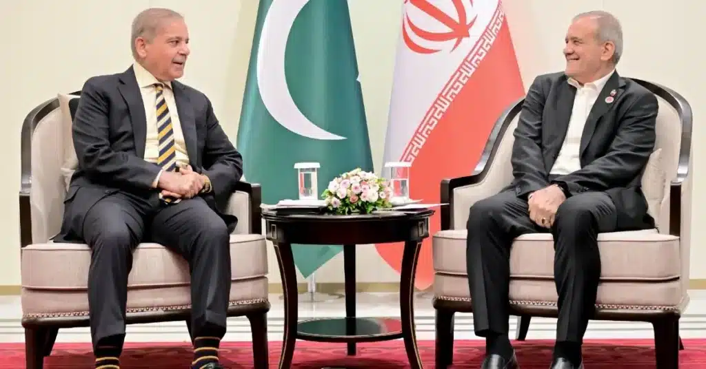 PM Shehbaz Iran President meet in Kyrgyzstan