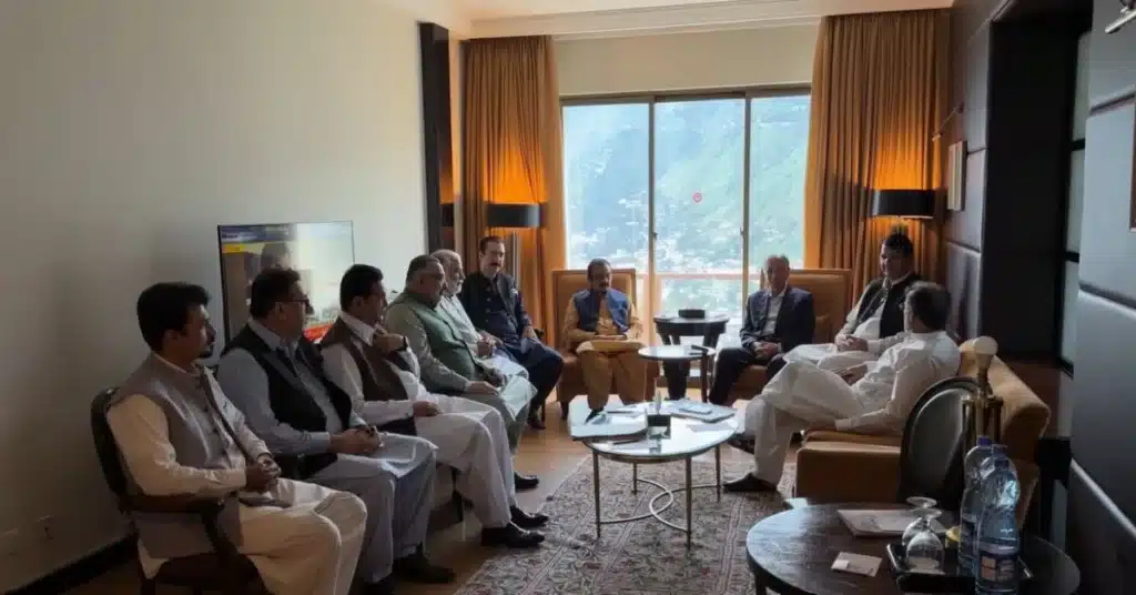 PPP PML-N leaders talks