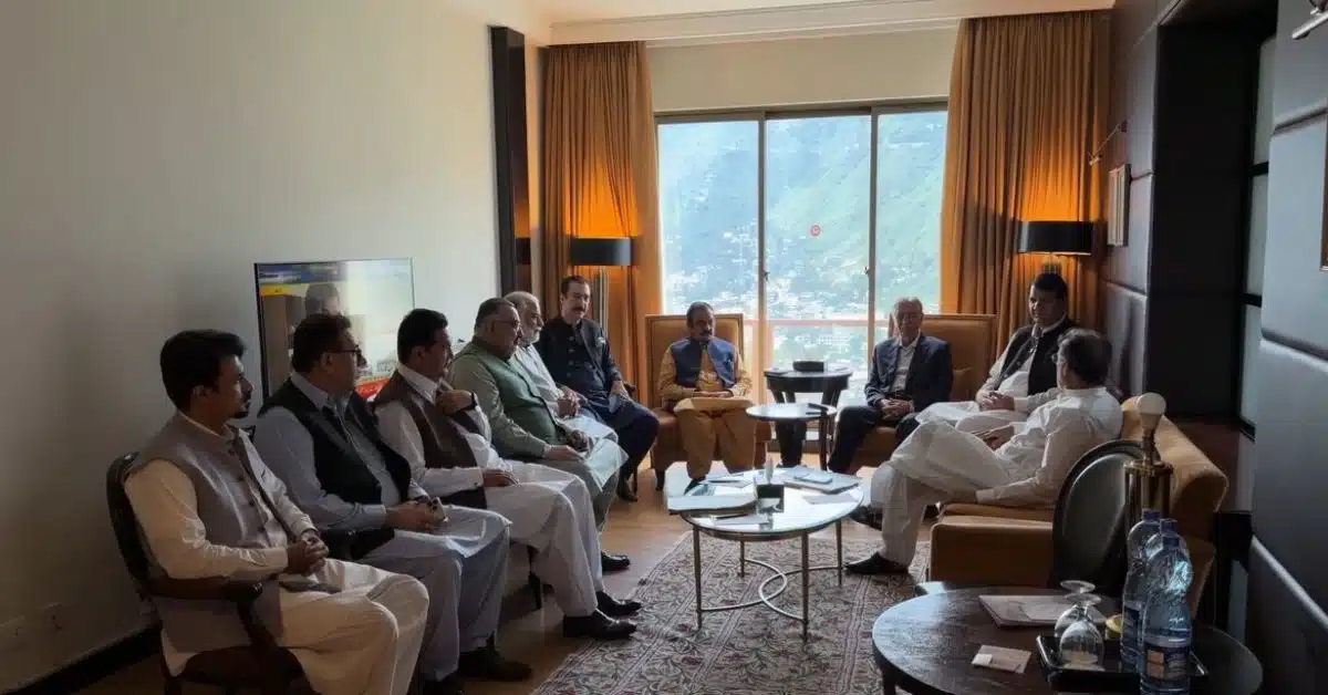 PPP PML-N leaders talks