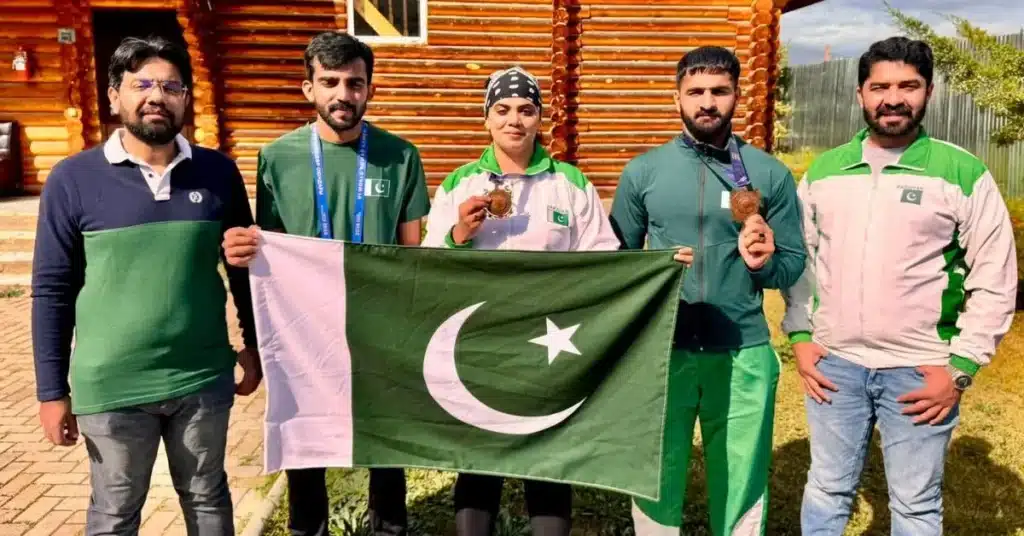 Pakistan medals at World Nomad Games