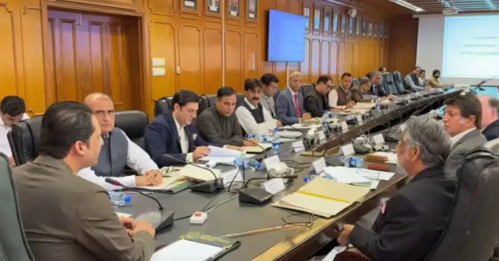 PM AJK Gillani cabinet
