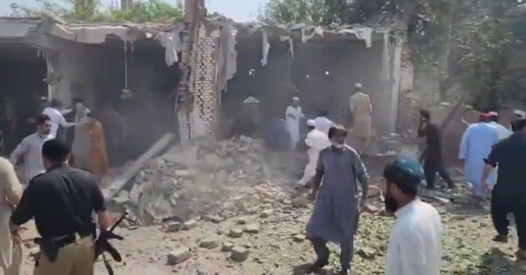 Kohat police lines blast
