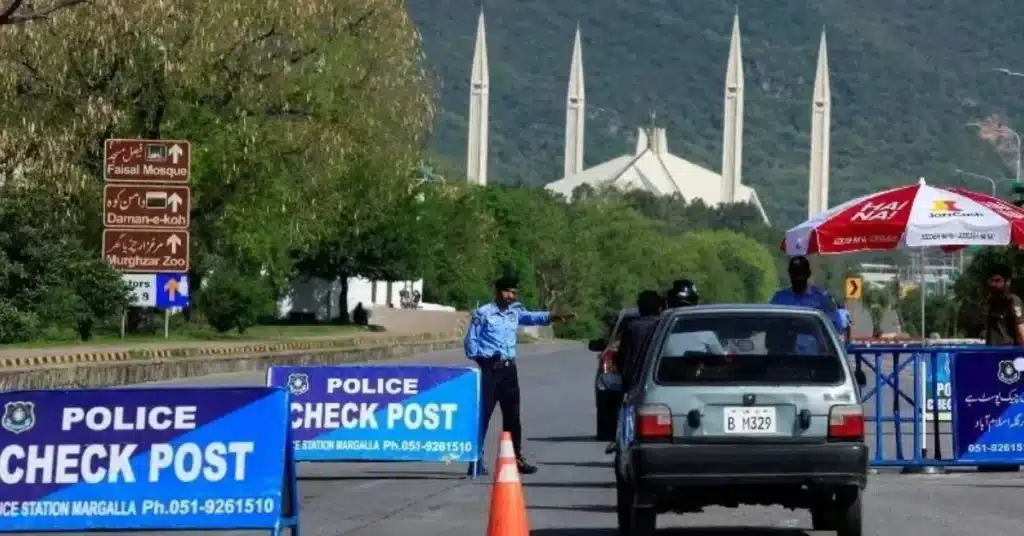 Islamabad Police leaves suspended