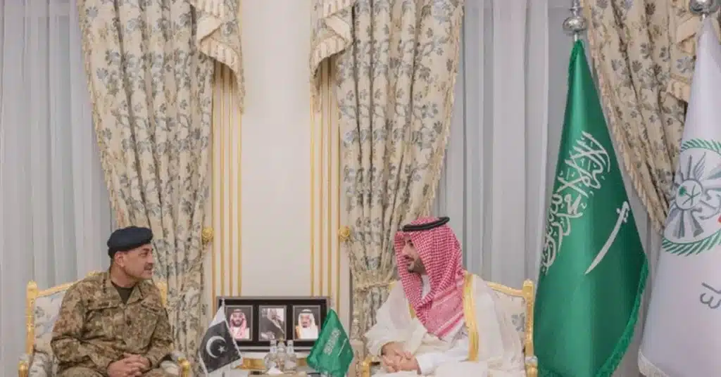 CDF Asim Munir, Saudi Defense Minister discuss regional developments