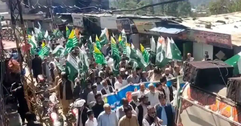 Peace rally in Palandri