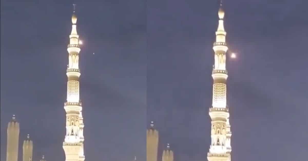 Fact Check: Viral video of Makkah drone interception is from 2025 Madinah incident