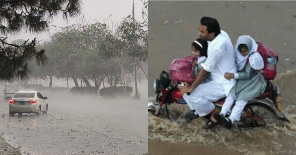 Traffic jammed, schools closed amid torrential rainfall in Islamabad