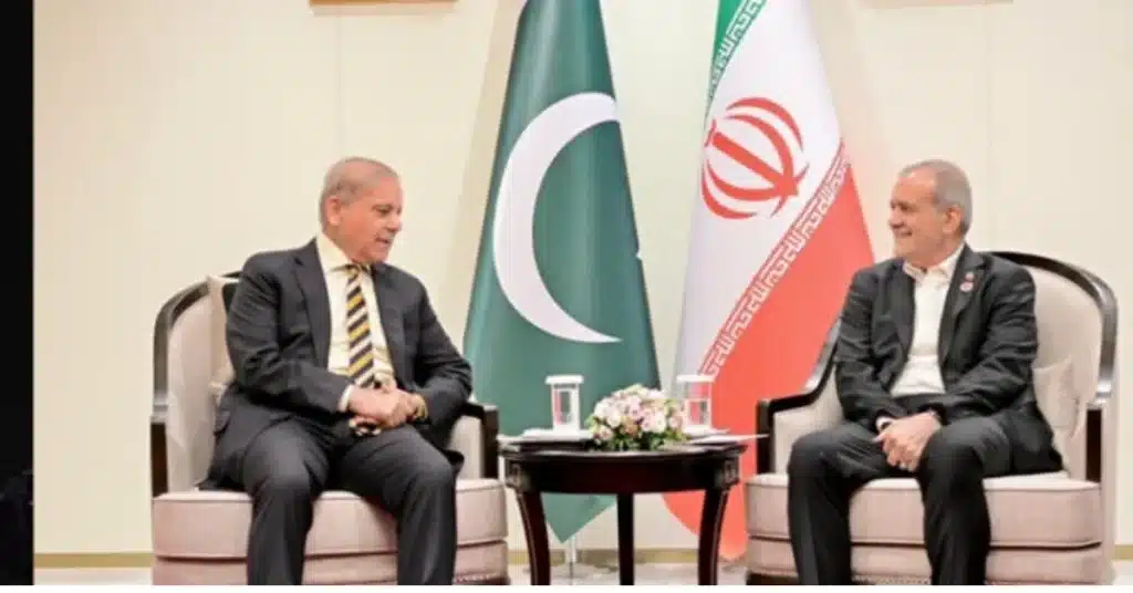 Shehbaz Sharif meets Iranian, Uzbek presidents at SCO summit