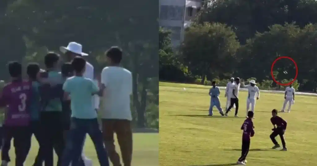 Babar Azam reacts angrily as fans surround him during domestic match