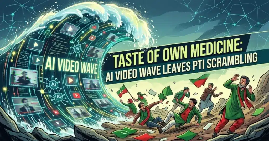 Taste of own medicine: AI video wave leaves PTI scrambling