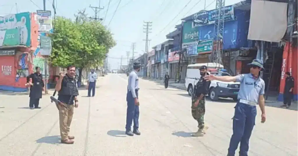 Section 144 imposed in several KP districts, curfew in Hangu