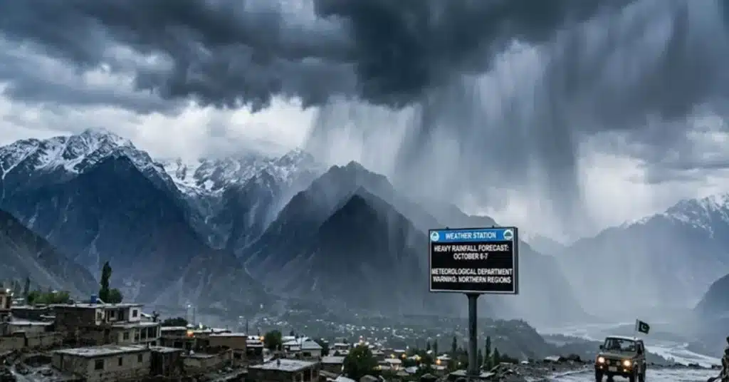 Upper Pakistan braces for heavy rain and hailstorms