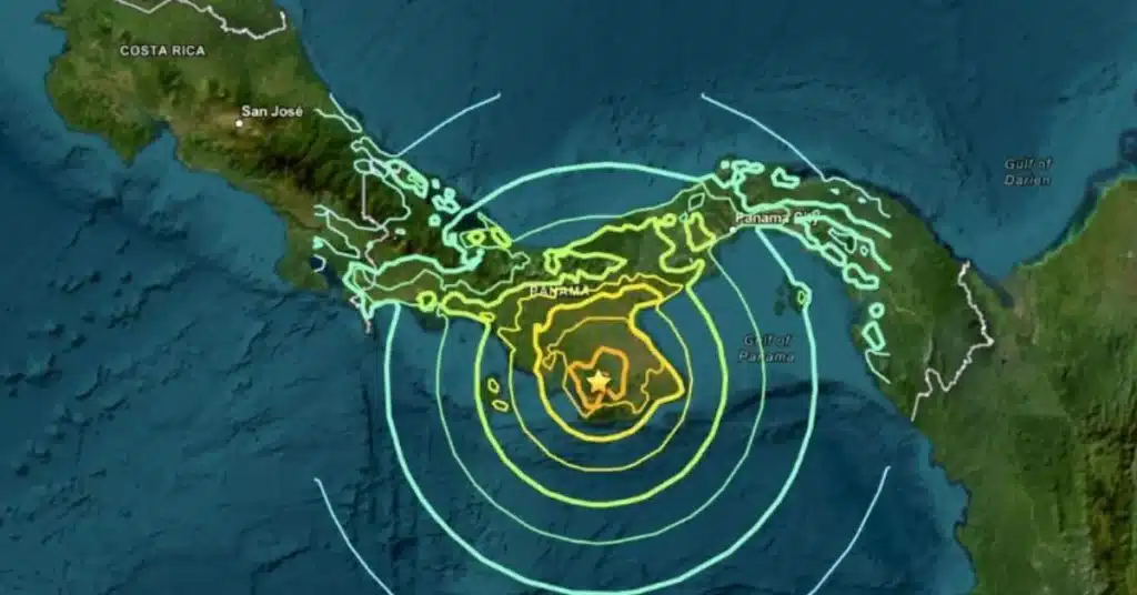 Powerful earthquake strikes Panama as tsunami alerts are issued