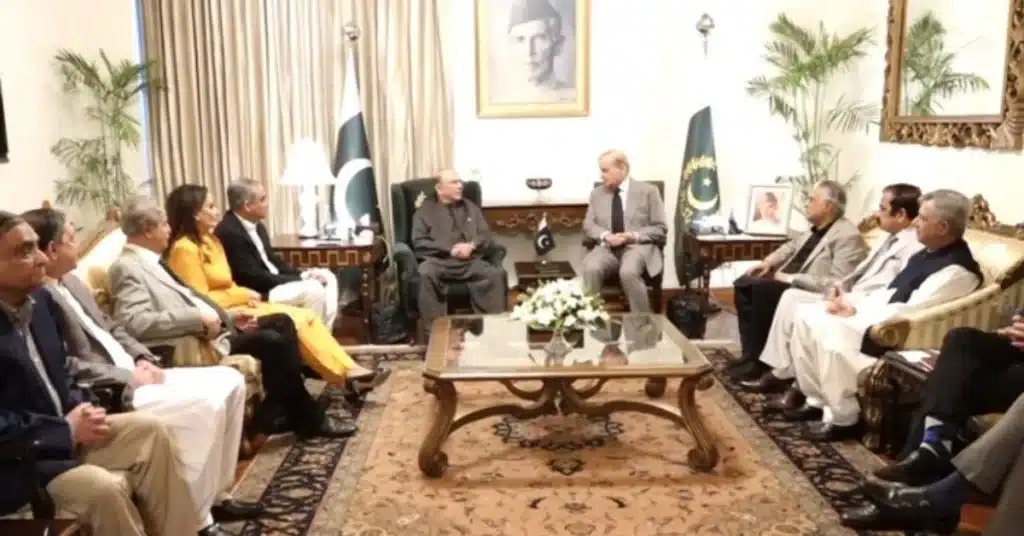 Consensus reached on imposing emergency in KP at Presidency meeting