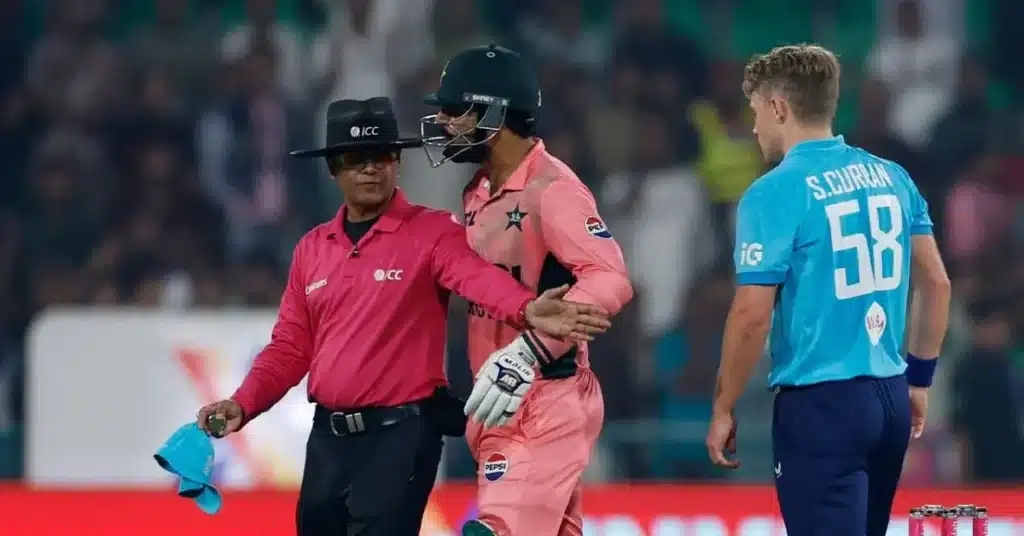 Haris Rauf fined over code of conduct breach against England