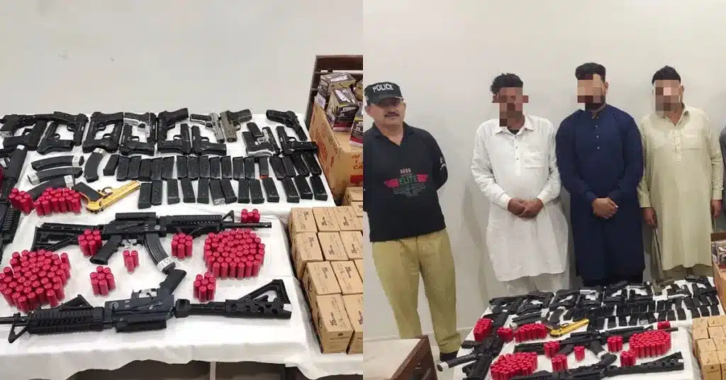 Mirpur police foil arms smuggling attempt to JAAC, arrest three suspects