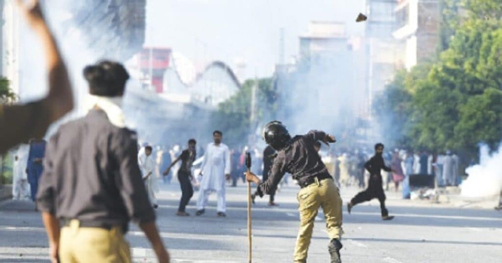 PTI’s long march sparks tensions as clashes reported in South Waziristan